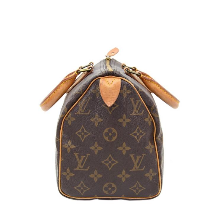 Pre Owned Louis Vuitton Monogram Canvas Speedy 25