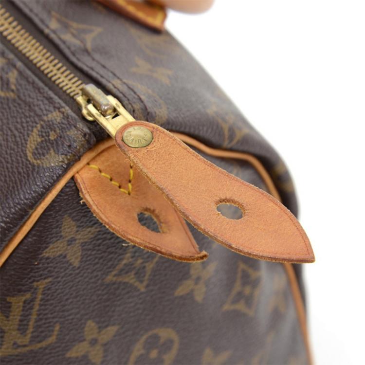 Pre Owned Louis Vuitton Monogram Canvas Speedy 25
