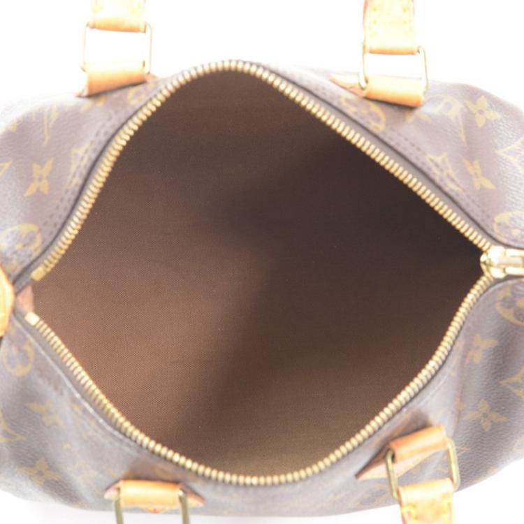 Pre Owned Louis Vuitton Monogram Canvas Speedy 25