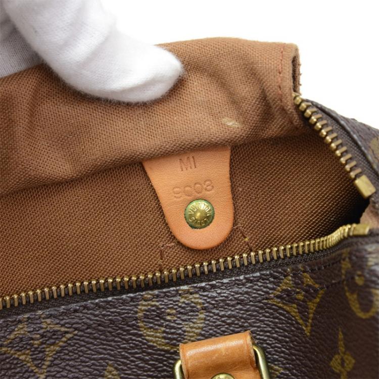 Pre Owned Louis Vuitton Monogram Canvas Speedy 25