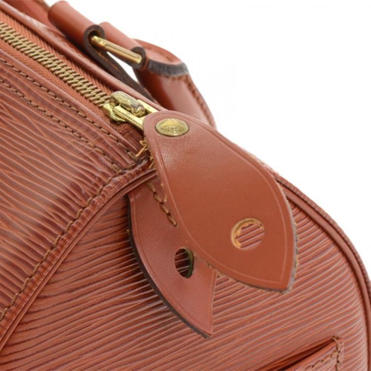 Pre Owned Louis Vuitton Kenyan Fawn Epi Leather Speedy 25