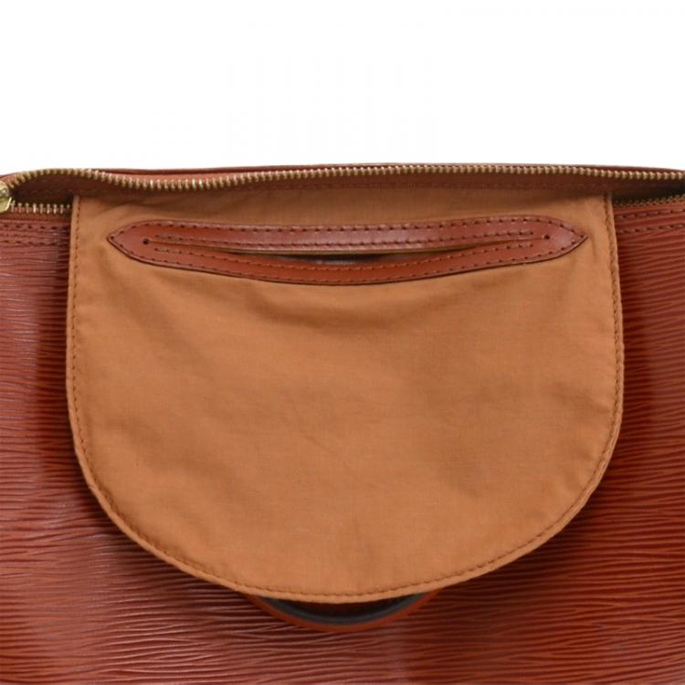 Pre Owned Louis Vuitton Kenyan Fawn Epi Leather Speedy 25