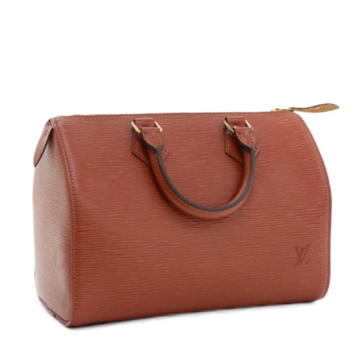 Pre Owned Louis Vuitton Kenyan Fawn Epi Leather Speedy 25