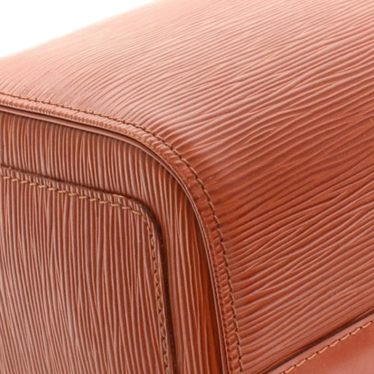 Pre Owned Louis Vuitton Kenyan Fawn Epi Leather Speedy 25