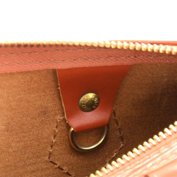 Pre Owned Louis Vuitton Kenyan Fawn Epi Leather Speedy 25