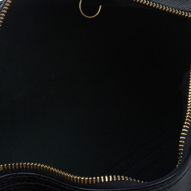 Pre Owned Louis Vuitton Black Epi Leather Speedy 25