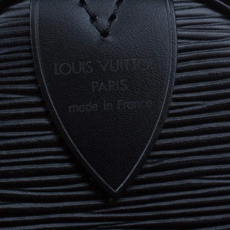 Pre Owned Louis Vuitton Black Epi Leather Speedy 25