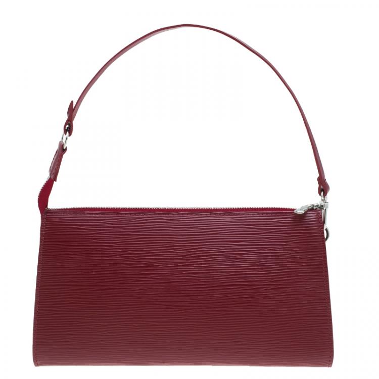 Louis Vuitton Red Epi Leather Pochette Felicie Clutch Bag Louis Vuitton |  The Luxury Closet