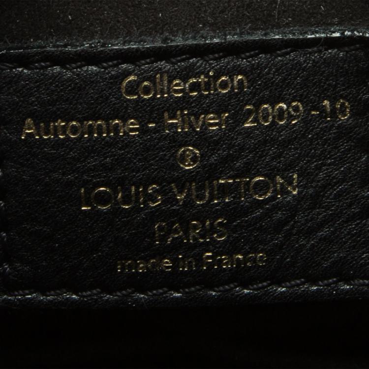 Pre Owned Louis Vuitton Limited Edition Gold Monogram Eclipse Speedy 28