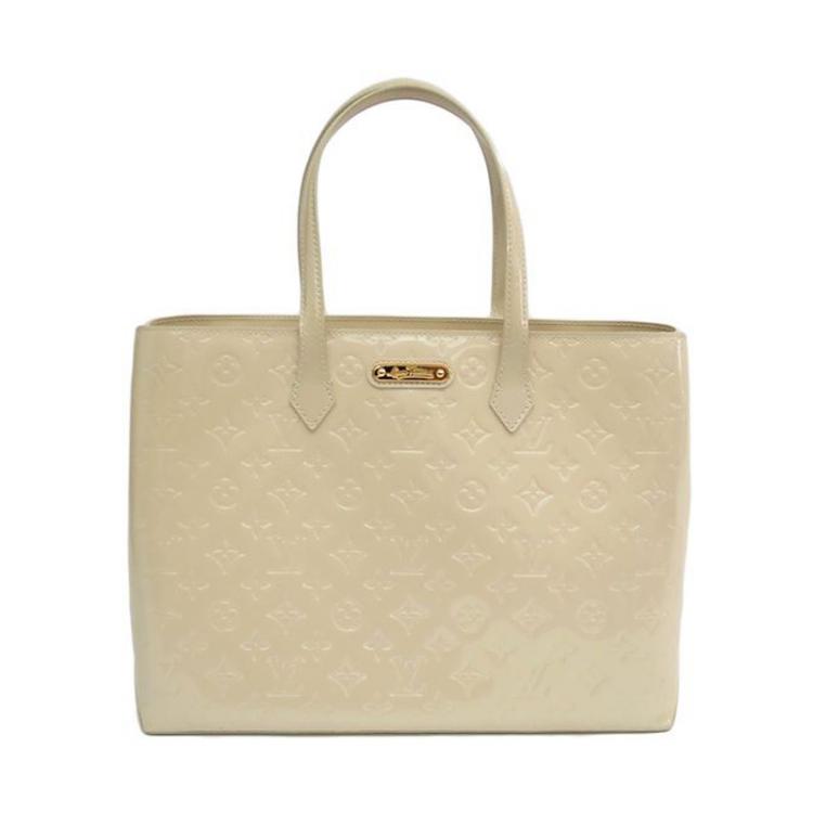 Louis Vuitton Vernis Avalon MM - White Totes, Handbags - LOU141743