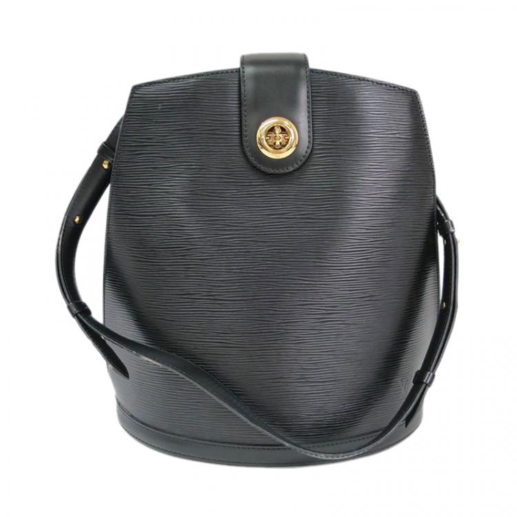 Louis Vuitton, Bags, Authentic Louis Vuitton Epi Cluny Bag Black