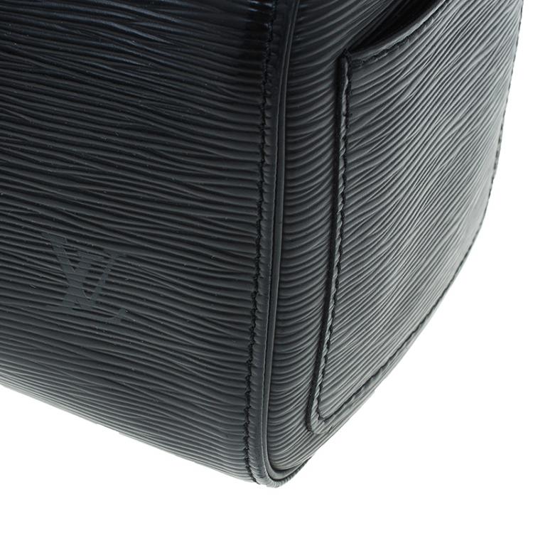 Pre Owned Louis Vuitton Black Epi Leather Speedy 25