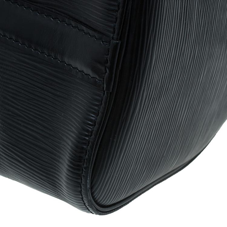 Pre Owned Louis Vuitton Black Epi Leather Speedy 25