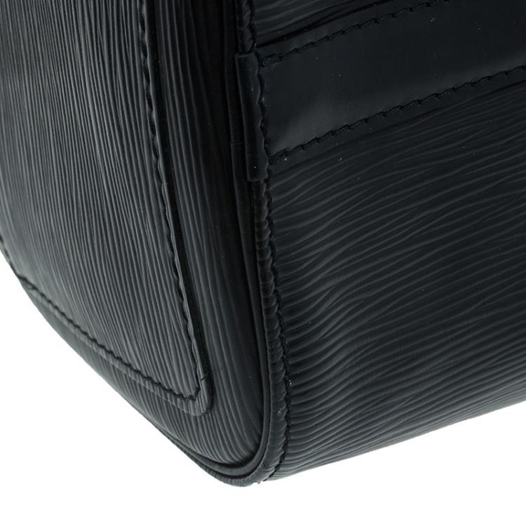 Pre Owned Louis Vuitton Black Epi Leather Speedy 25