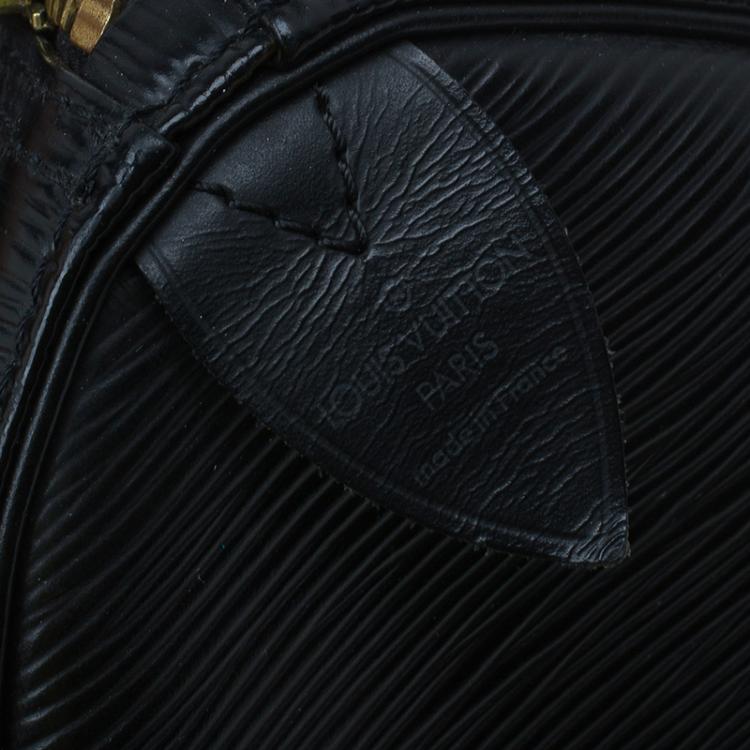 Pre Owned Louis Vuitton Black Epi Leather Speedy 25