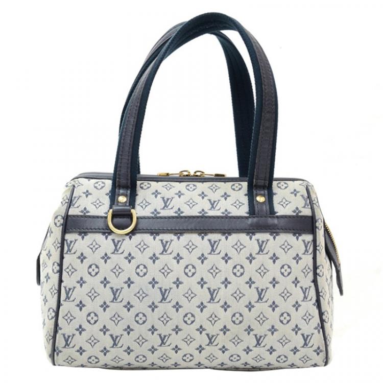 Louis Vuitton Blue Monogram Mini Lin Josephine PM Shoulder Bag Louis  Vuitton | The Luxury Closet