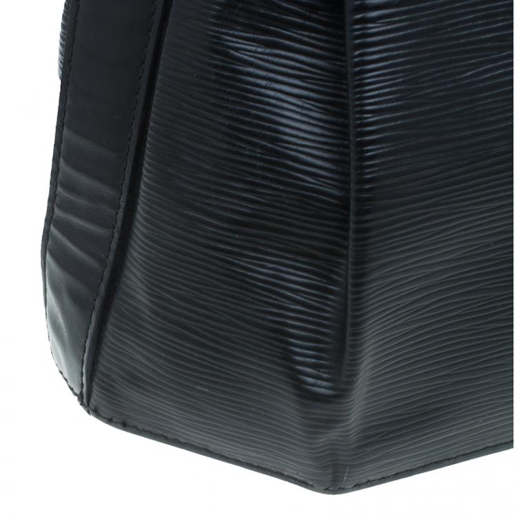 مملوكة مسبقًا Louis Vuitton Black Epi Leather Sac D'epaule Bag