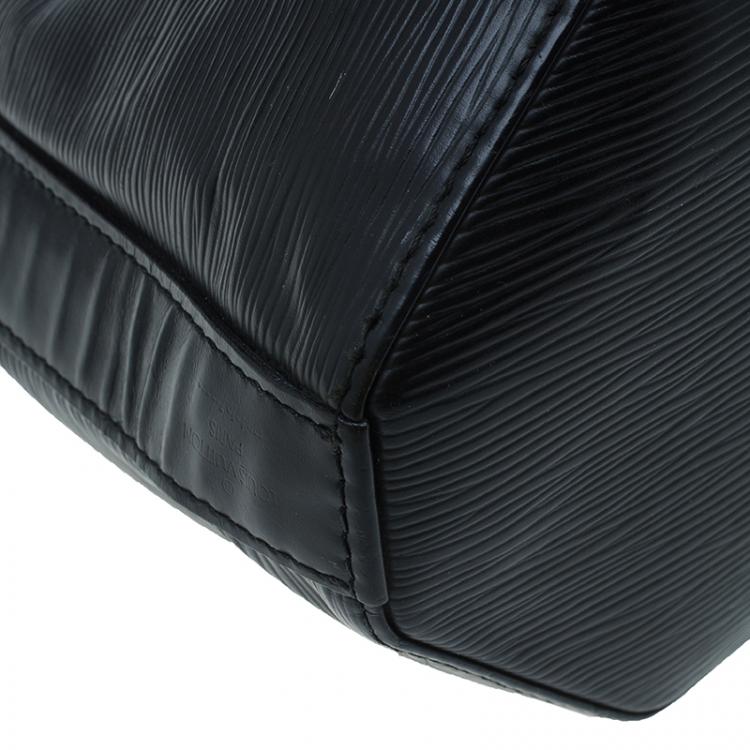 مملوكة مسبقًا Louis Vuitton Black Epi Leather Sac D'epaule Bag