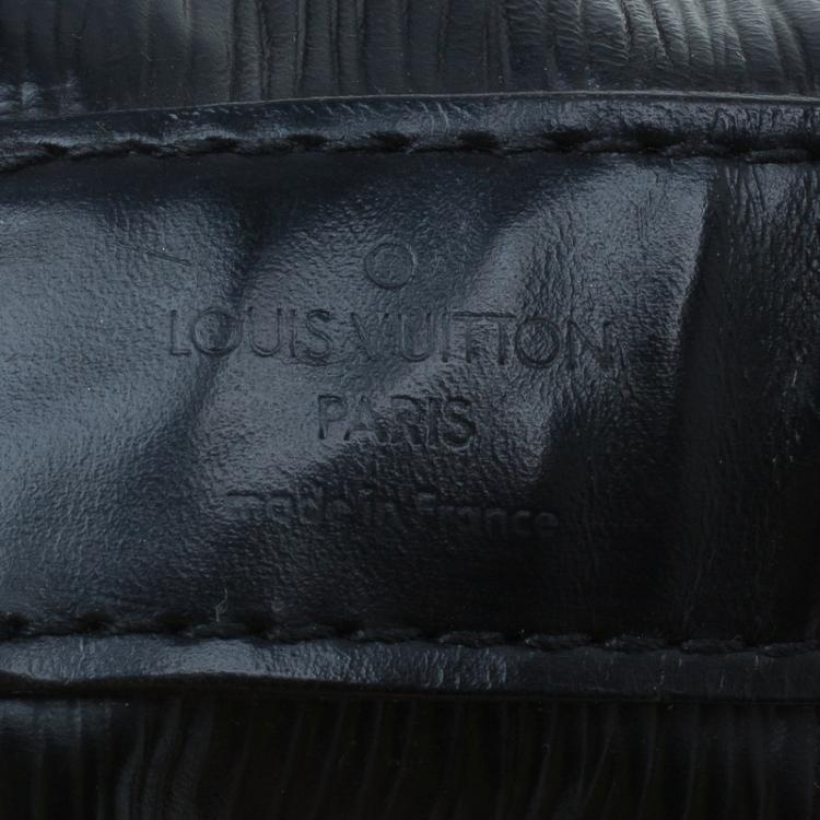 مملوكة مسبقًا Louis Vuitton Black Epi Leather Sac D'epaule Bag