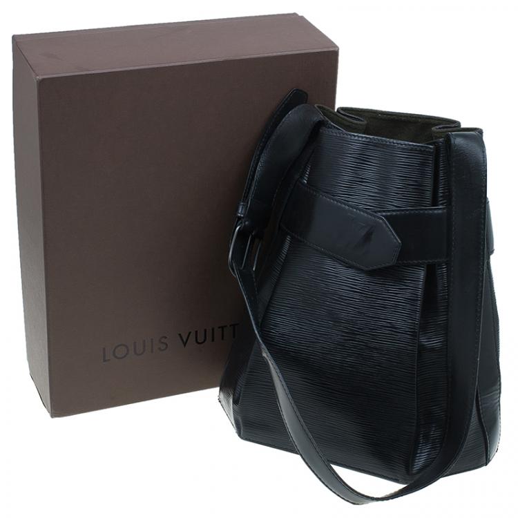مملوكة مسبقًا Louis Vuitton Black Epi Leather Sac D'epaule Bag