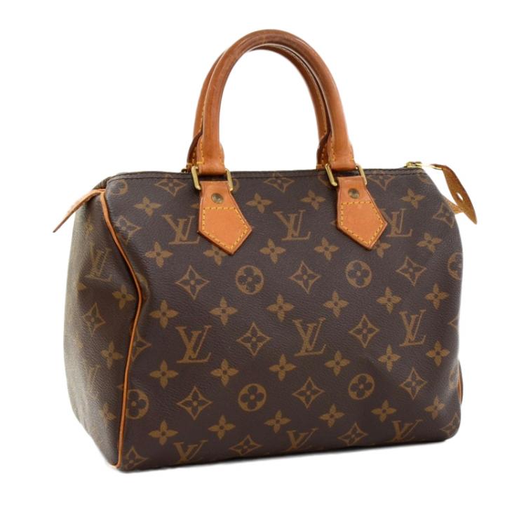 Pre Owned Louis Vuitton Monogram Canvas Speedy 25