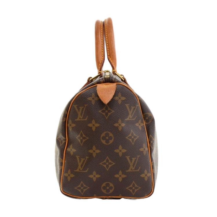 Pre Owned Louis Vuitton Monogram Canvas Speedy 25