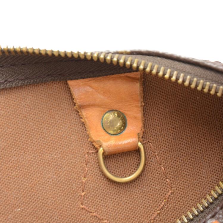 Pre Owned Louis Vuitton Monogram Canvas Speedy 25