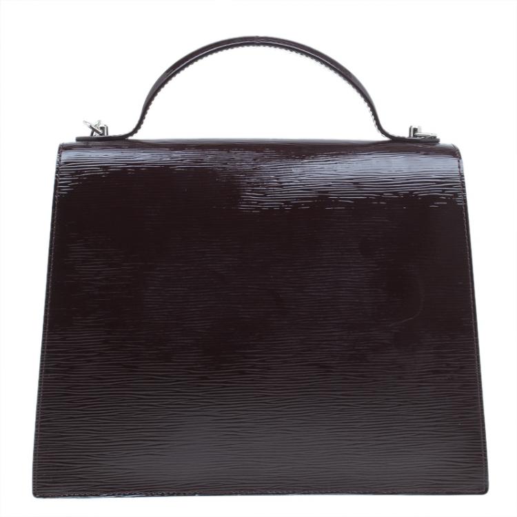 Pre Owned Louis Vuitton Brown Electric Epi Leather Sevigne GM Bag