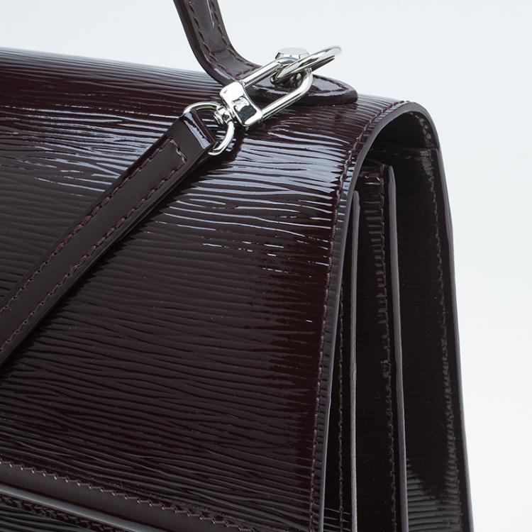 Pre Owned Louis Vuitton Brown Electric Epi Leather Sevigne GM Bag