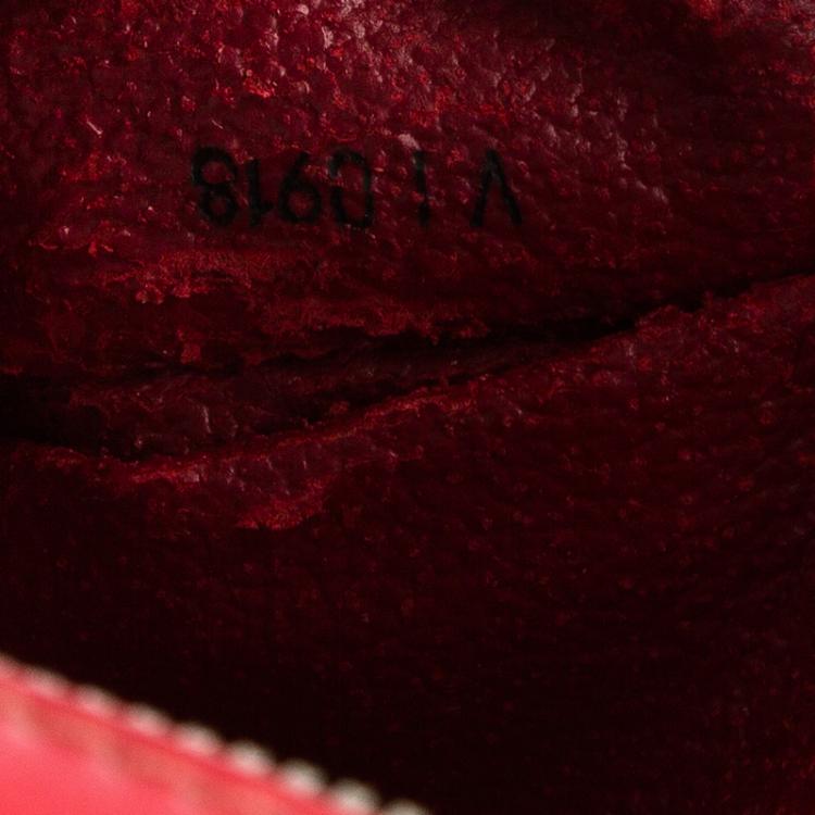 Pre Owned Louis Vuitton Red Epi Leather Mabillon Backpack Bag