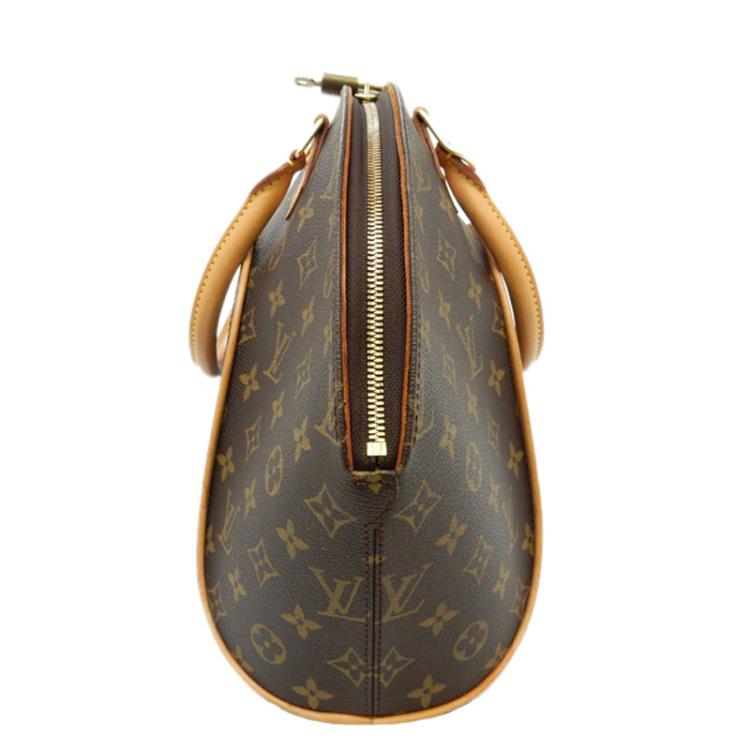 Pre Owned Louis Vuitton Monogram Canvas Ellipse Top Handle Bag MM