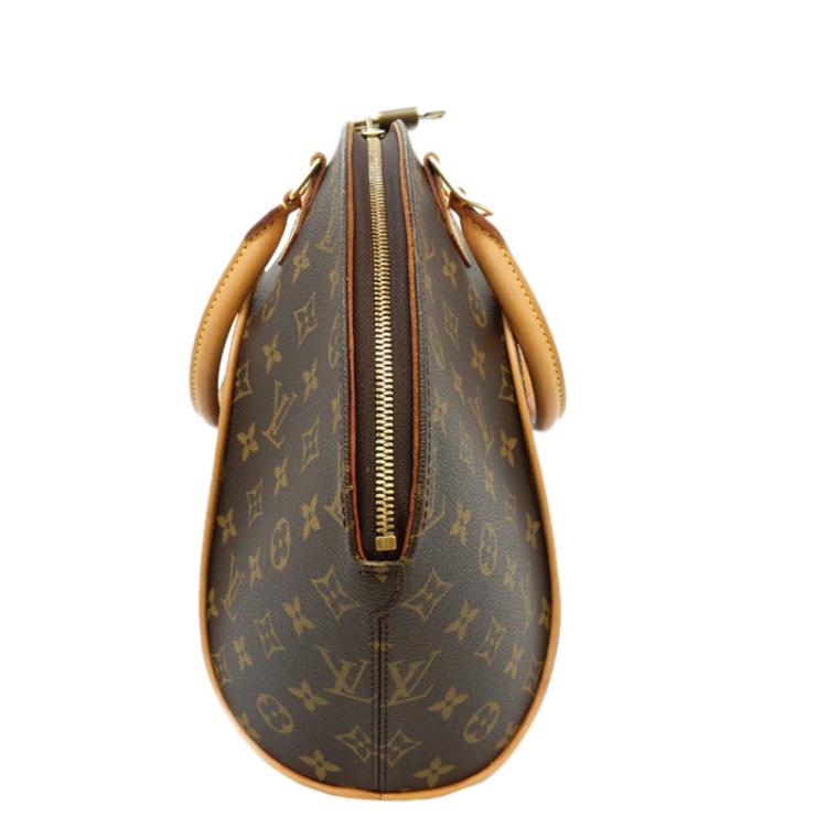 Pre Owned Louis Vuitton Monogram Canvas Ellipse Top Handle Bag MM