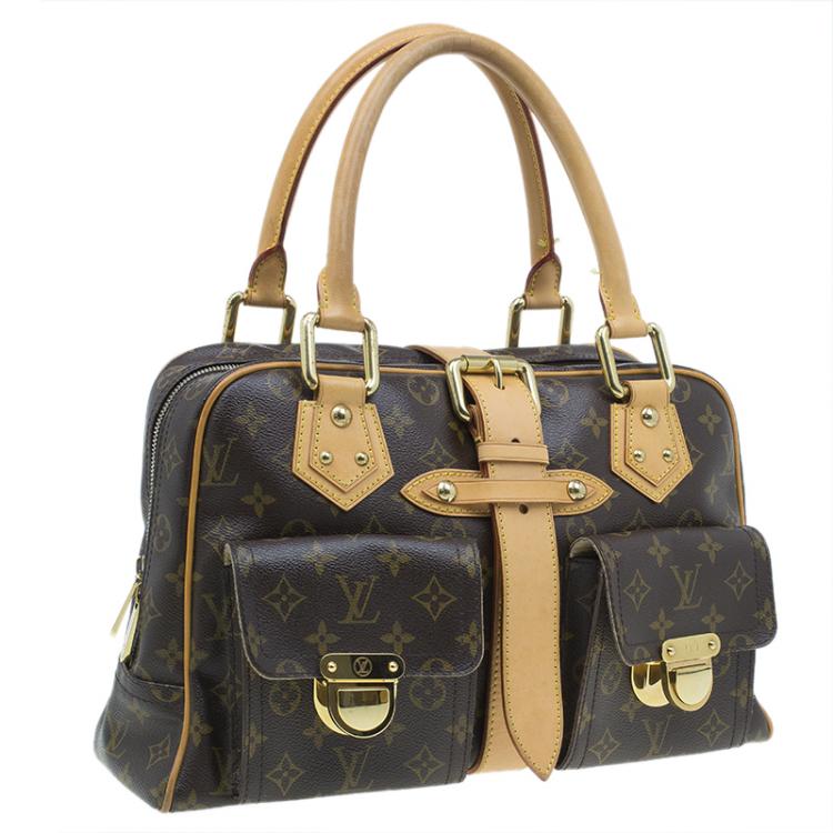 Pre Owned Louis Vuitton Monogram Canvas Manhattan GM Bag