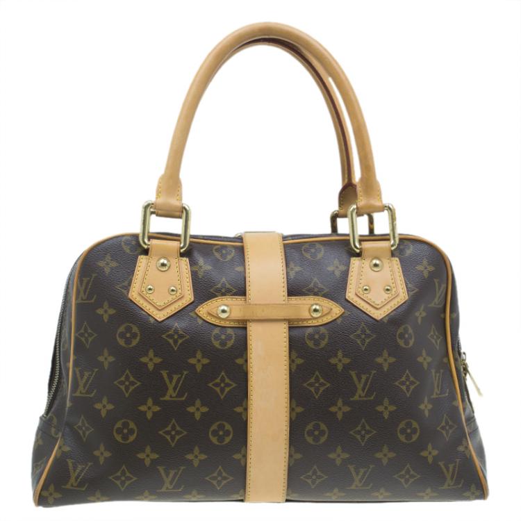 Pre Owned Louis Vuitton Monogram Canvas Manhattan GM Bag