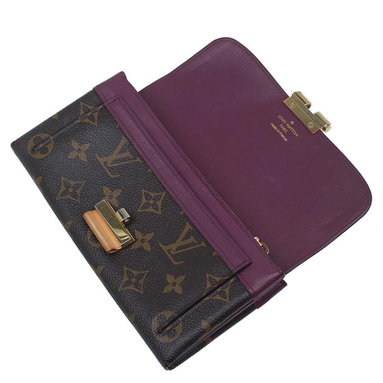 Louis Vuitton Elysee Wallet Monogram Canvas and Calf Leather at