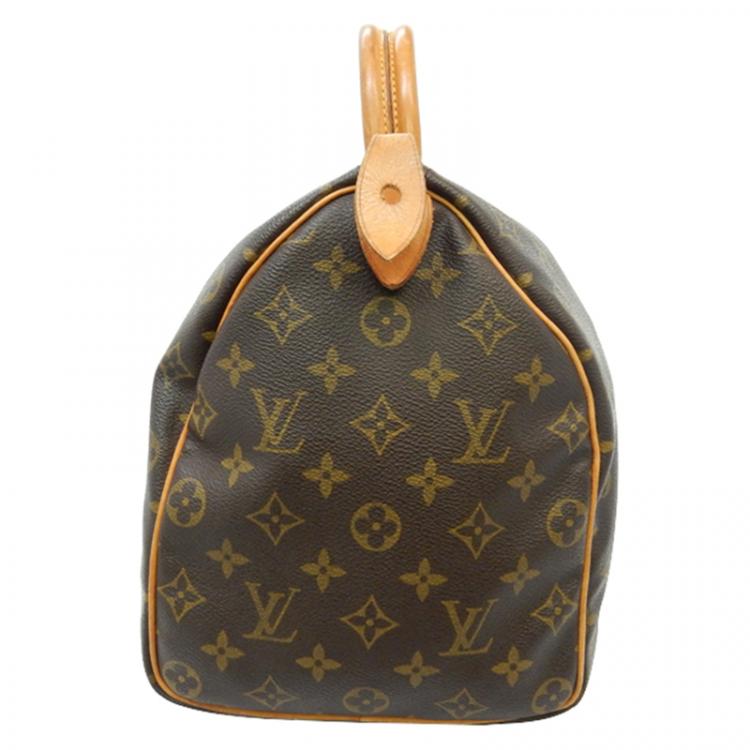 Pre Owned Louis Vuitton Monogram Canvas Speedy 35