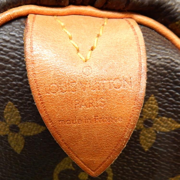 Pre Owned Louis Vuitton Monogram Canvas Speedy 35