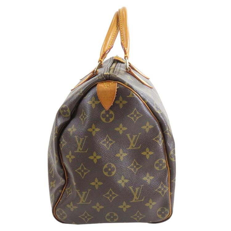 Pre Owned Louis Vuitton Monogram Canvas Speedy 35