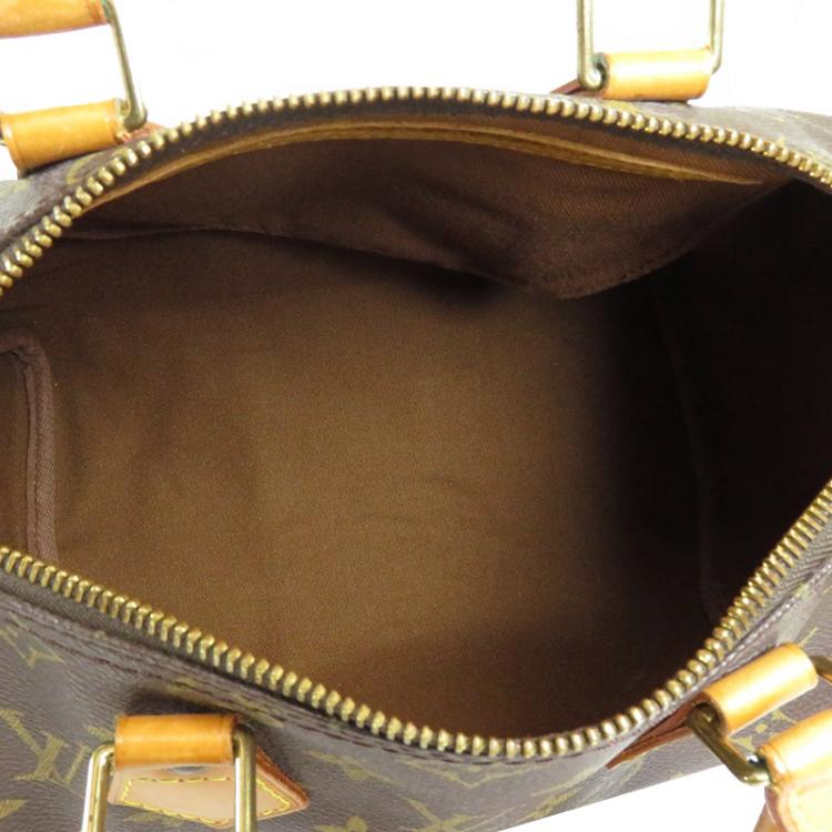 Pre Owned Louis Vuitton Monogram Canvas Speedy 25
