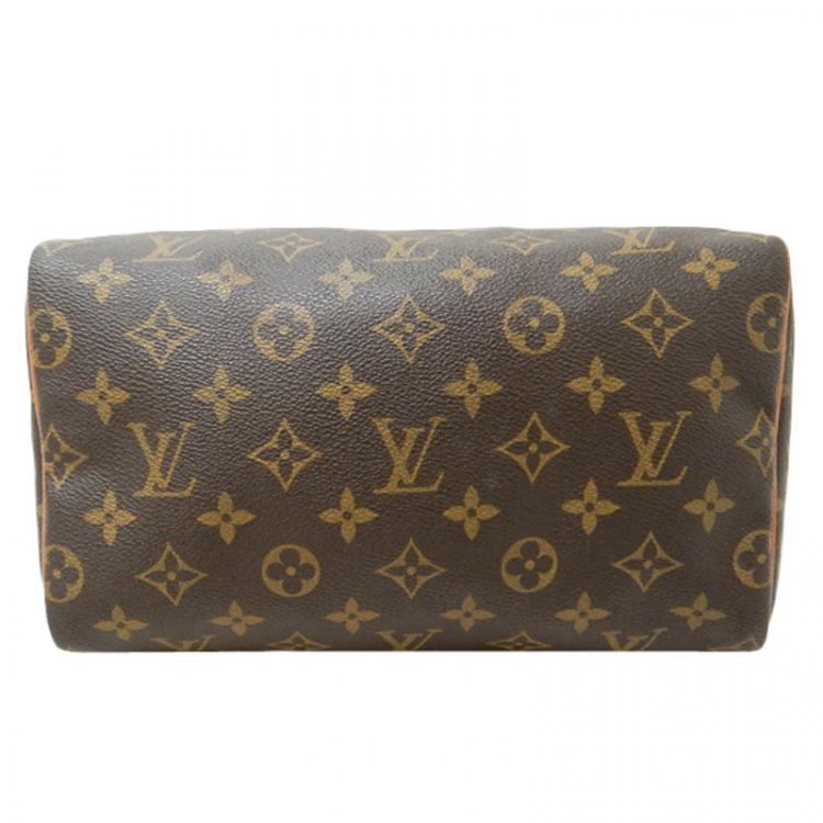Pre Owned Louis Vuitton Monogram Canvas Speedy 25