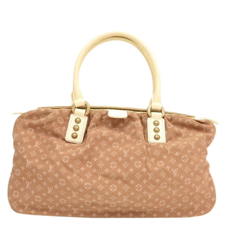 Louis Vuitton Mini Lin Trapeze GM Bag Camel