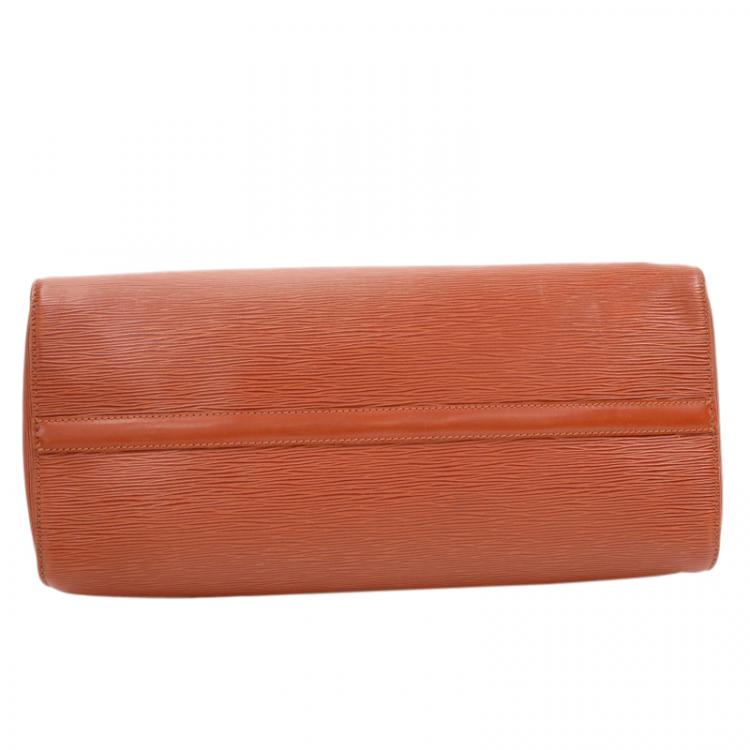 Pre Owned Louis Vuitton Kenyan Fawn Epi Leather Speedy 40