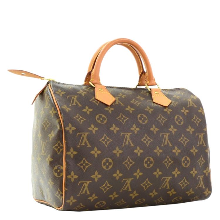 Pre Owned Louis Vuitton Monogram Canvas Speedy 30