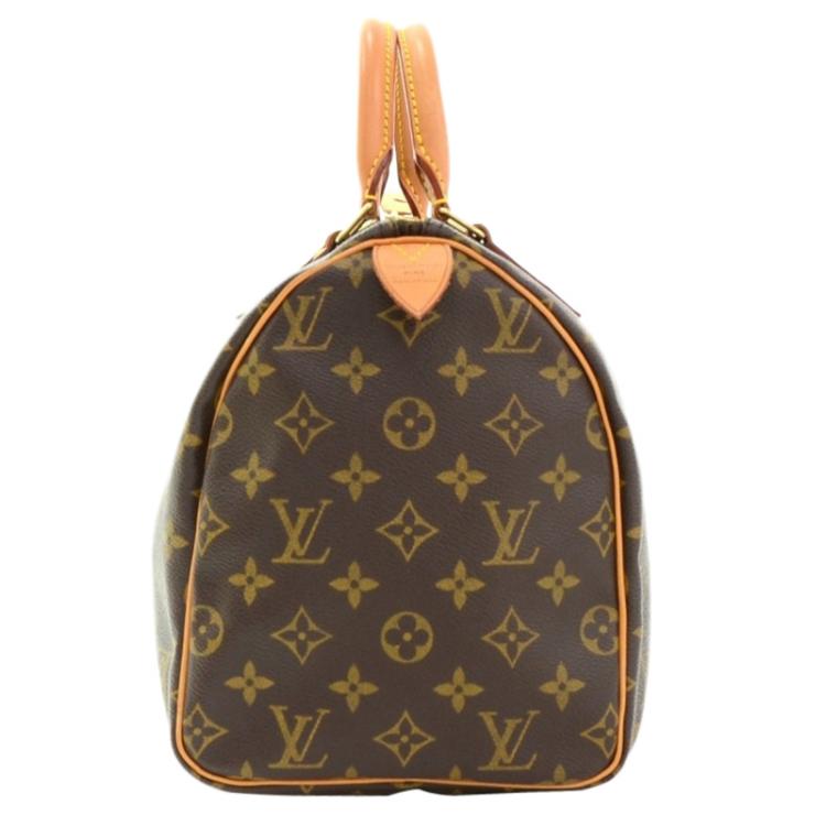 Pre Owned Louis Vuitton Monogram Canvas Speedy 30