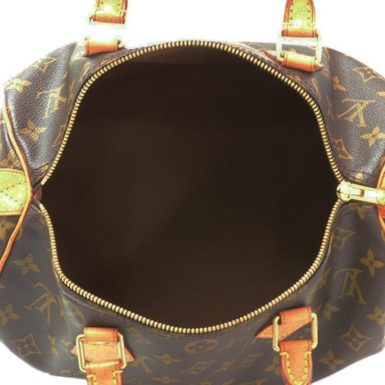 Pre Owned Louis Vuitton Monogram Canvas Speedy 30