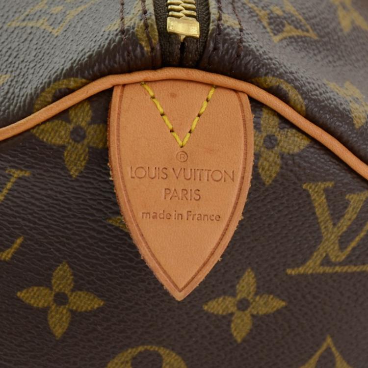 Pre Owned Louis Vuitton Monogram Canvas Speedy 30