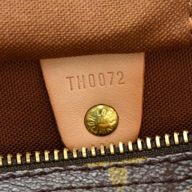 Pre Owned Louis Vuitton Monogram Canvas Speedy 30