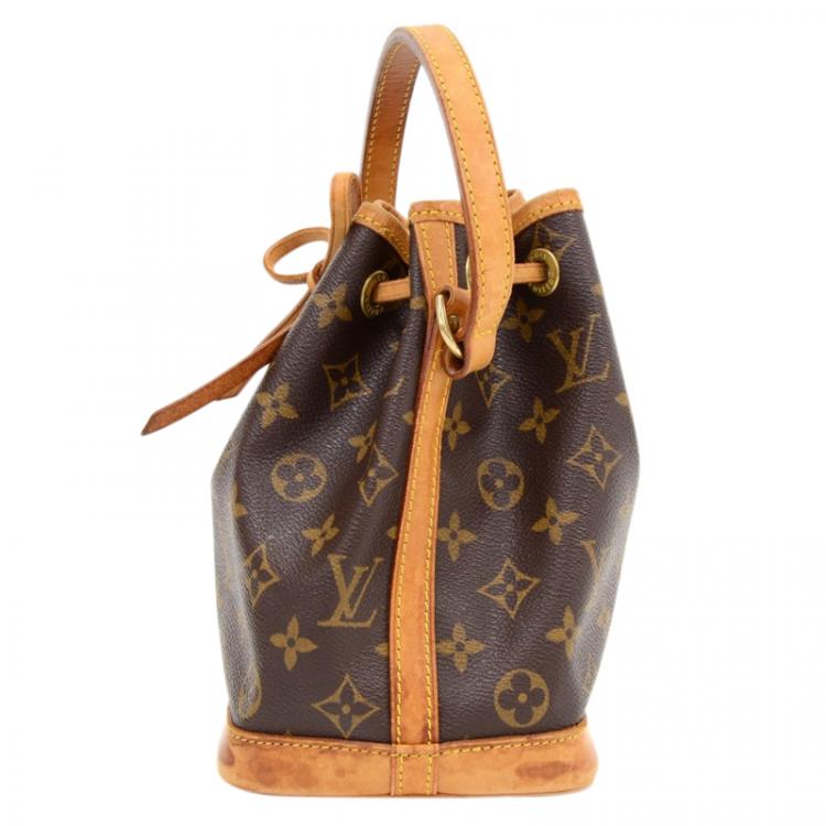 Pre Owned Louis Vuitton Monogram Canvas Mini Noe Bag
