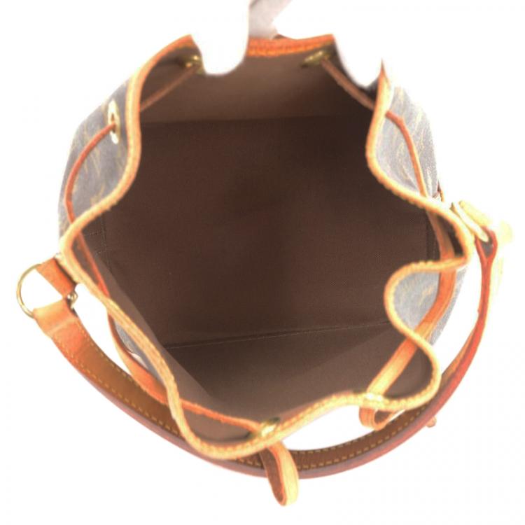 Pre Owned Louis Vuitton Monogram Canvas Mini Noe Bag