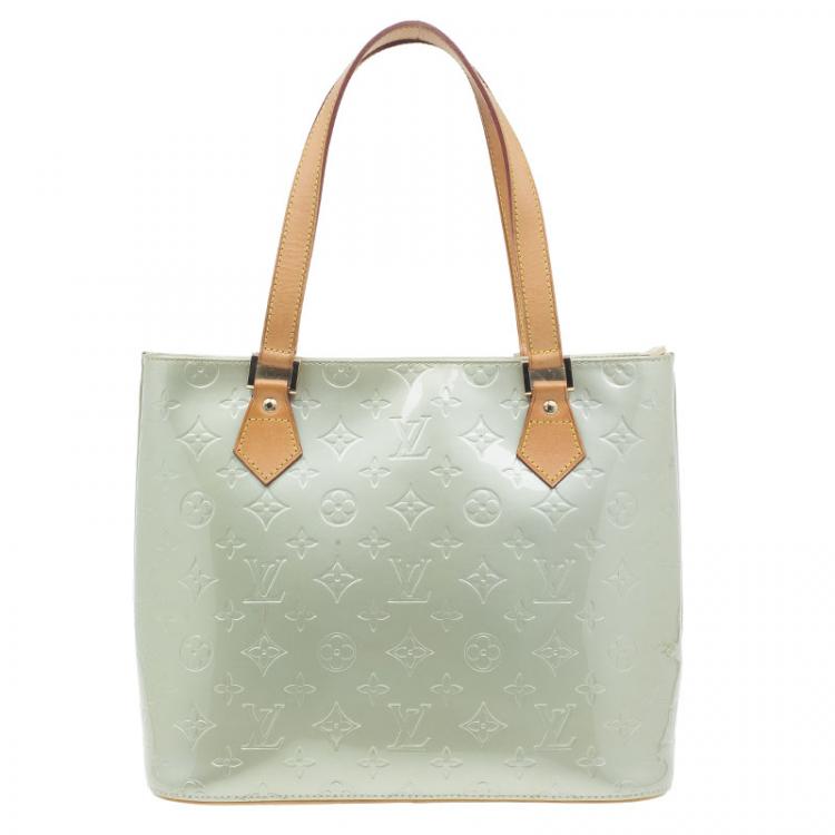 Louis Vuitton Lime Monogram Vernis Houston Bag Louis Vuitton | The Luxury  Closet